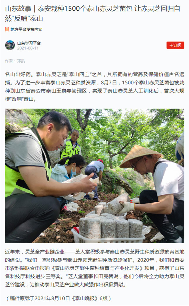 利华御草,学习强国平台,利华御草灵芝