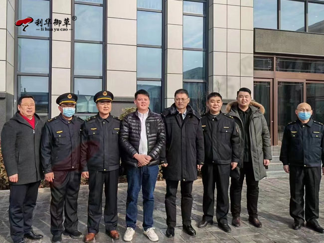 泰安市和高新区市场监督管理局领导莅临利华御草产业园调研