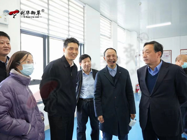 山东省市场监管局,陈耕副局长,莅临芝人堂指导工作